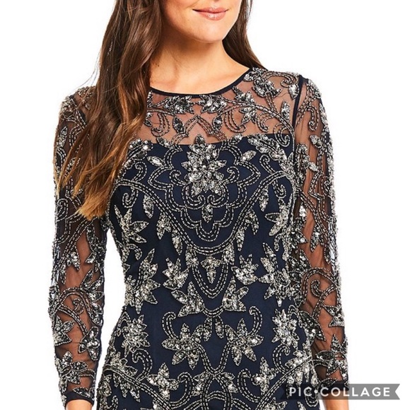 Adrianna-Papell long gown - Picture 7 of 11